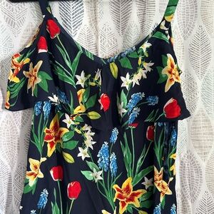 New York & Company Floral Print Dress